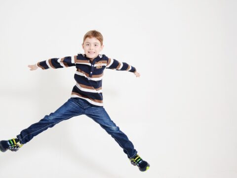 kid jumping